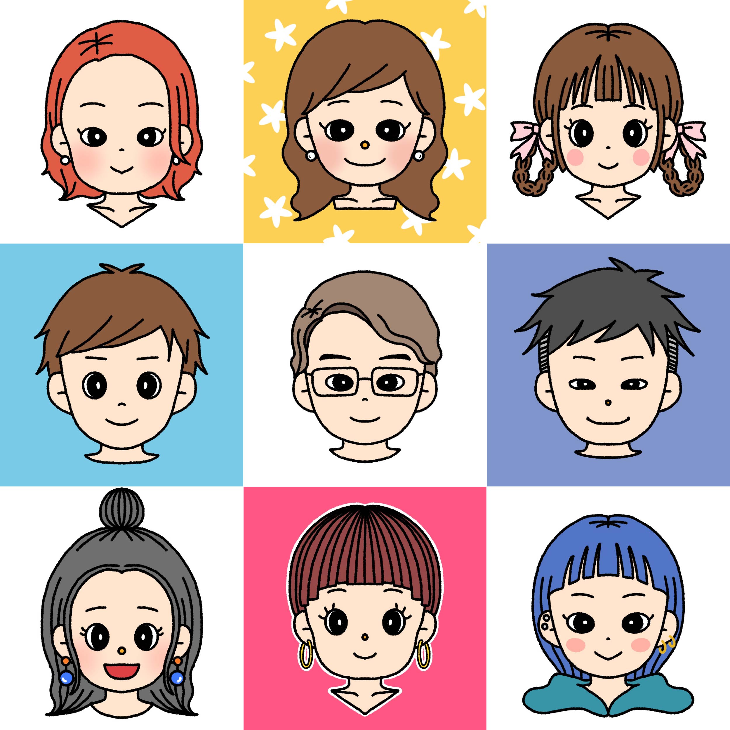 ココナラアイコンPOP